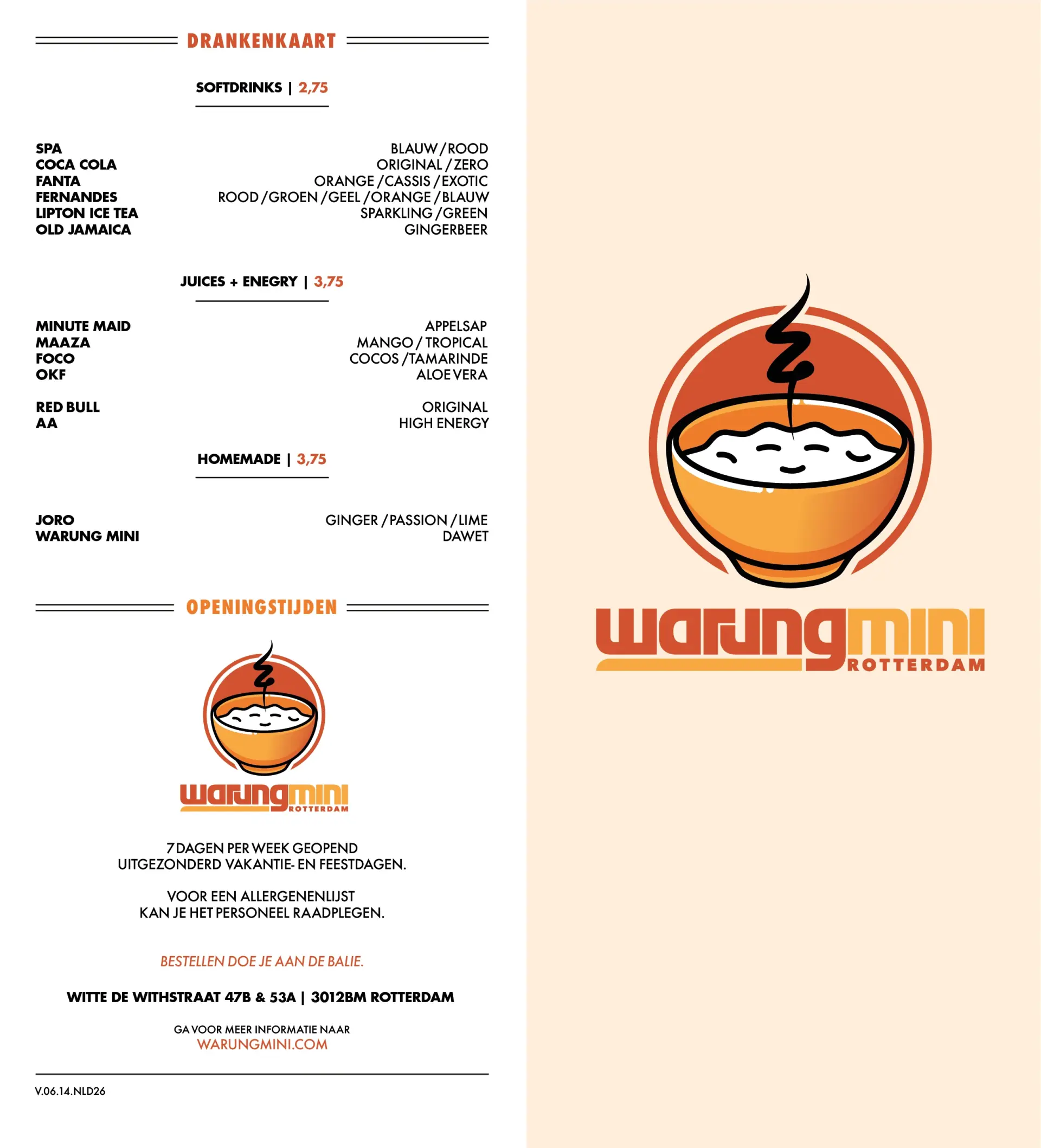 MENU RDM WM NLD V.06.14.NLD26 back